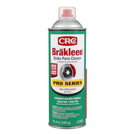 CRC CRC Brakleen 1003663 Brake Cleaner Spray BPC Pro Series Non-Chlorinated 50 State Formula, 20 oz, [1 Pack] - Outdoor Depot