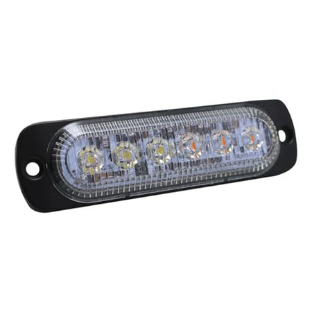 Race Sport Lighting Race Sport RS70016W-A Switching 6-LED Ultra Slim Flush Mount 19-Flash Pattern Marker - Outdoor Depot