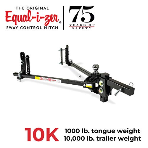 Equal-i-zer Equal-i-zer 4-point Sway Control Hitch, 90-00-1001, 10,000 Lbs Trailer Weight Rating, 1,000 Lbs - Outdoor Depot
