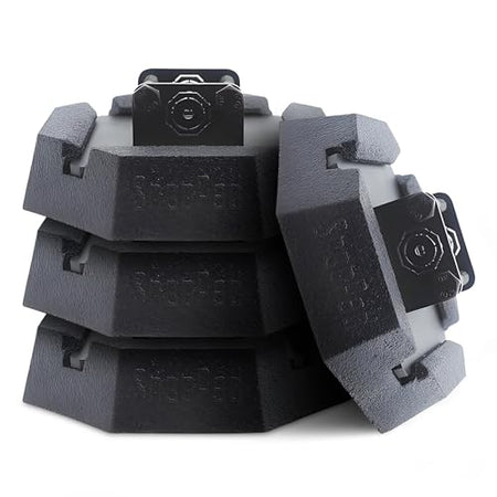 SnapPad SnapPad SnapJack™ SJ (Pack of 4) | Two-Point Trailer Jack Stands Featuring 5.5" Metal Foot | Adds - Outdoor Depot