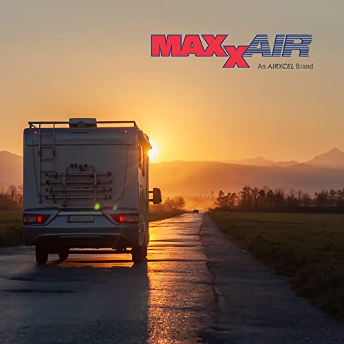 MAXXAIR MAXXAIR Maxxfan Dome 6" Round 12V Ventilation Fan - Compact Solution for Rooftop or Sidewall - Outdoor Depot