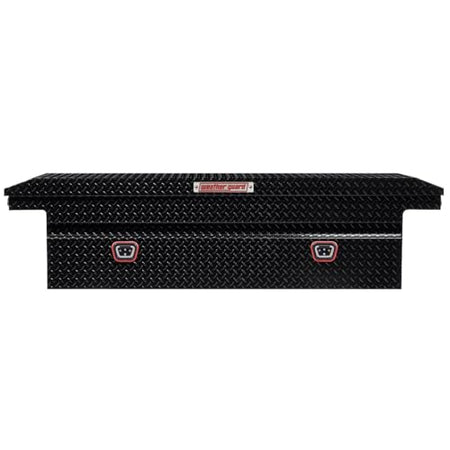 Weather Guard Weather Guard Model 121-5-04 Saddle Truck Box, Aluminum, for Full Size Trucks, Low Profile, - Outdoor Depot