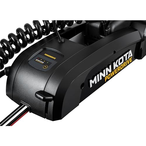 Minn Kota Minn Kota PowerDrive Bow-Mount Electric Trolling Motor with GPS – 55 Lb. Thrust, 54 in. Shaft, - Outdoor Depot