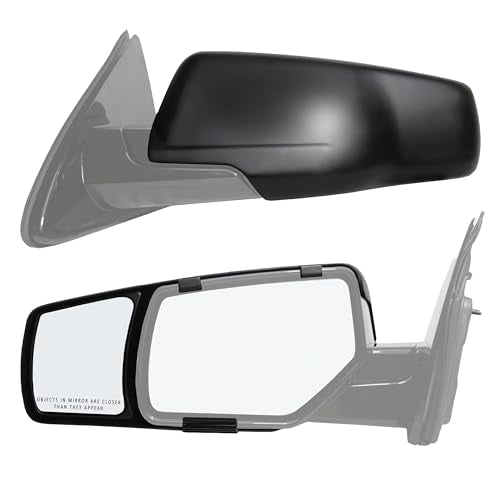 Fit System 80920 Snap and Zap Towing Mirror Pair (2015 and Up Gm SUV)