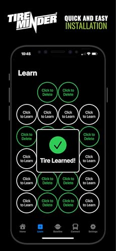 TireMinder TireMinder Smart TPMS with 4 Transmitters for RVs, MotorHomes, 5th Wheels, Motor Coaches and - Outdoor Depot