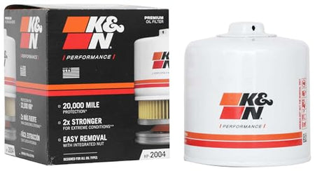 K&N K&N Premium Oil Filter: 20,000 Mile Engine Protection with Wrench Off Nut: Compatible with Select - Outdoor Depot