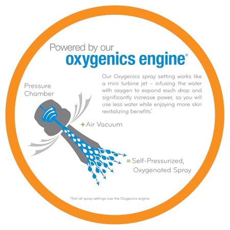 ETL Oxygenics Fury RV Handheld Shower Head Kit, White - Outdoor Depot