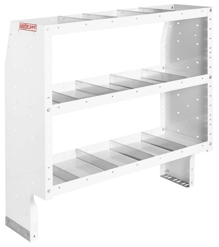 Weather Guard Weather Guard Heavy Duty Adjustable 3 Shelf Unit, 44in x 42in x 16in, Model 9344-3-03 - Outdoor Depot