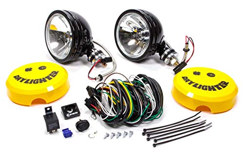KC KC HiLiTES 238 Daylighter Black 100w Spot Beam Light System - Outdoor Depot