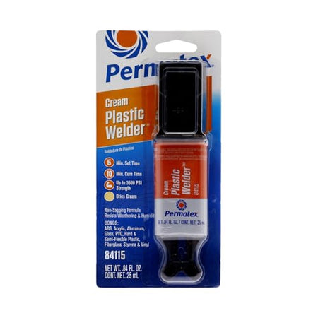 Permatex Permatex 84115 5-minute Plastic Weld Adhesive, 0.84 oz.,Black - Outdoor Depot