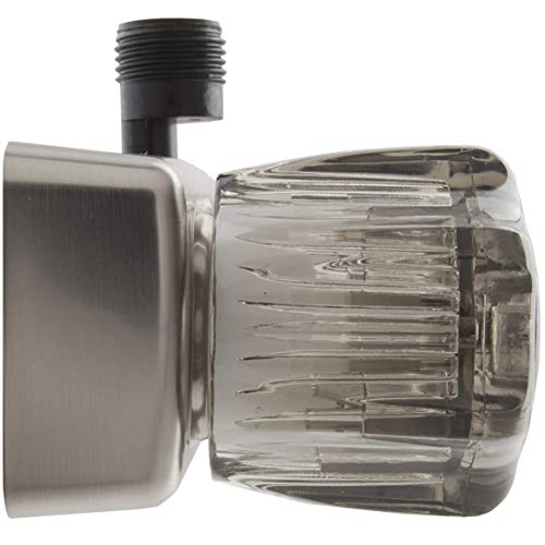 Dura Faucet Dura Faucet DF-SA100S-SN RV/Motorhome/Trailer Shower Faucet Valve Diverter with Smoked Acrylic - Outdoor Depot