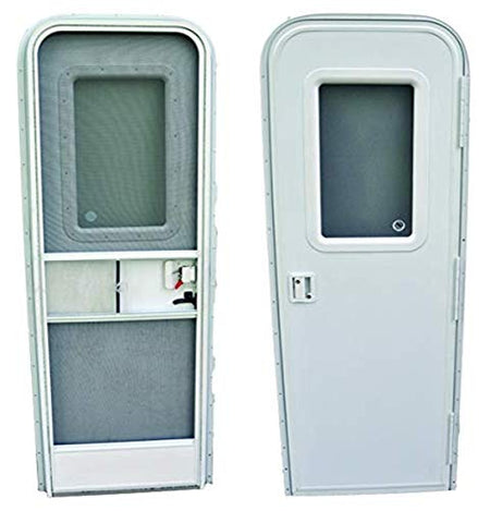 AP Products AP Products 015-201495 RV Entrance Door Window Glass, White - Outdoor-Depot.us