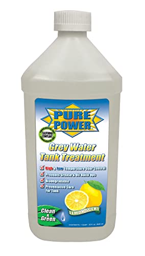 Valterra Valterra V23400 Pure Power Gray Water Tank Treatment - 32 oz., Lemon Scent - Outdoor Depot