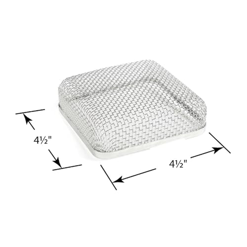 Camco Camco 42150 Flying Insect Screen - WH 200,4.5" X 4.5" X 1.3", White - Outdoor Depot