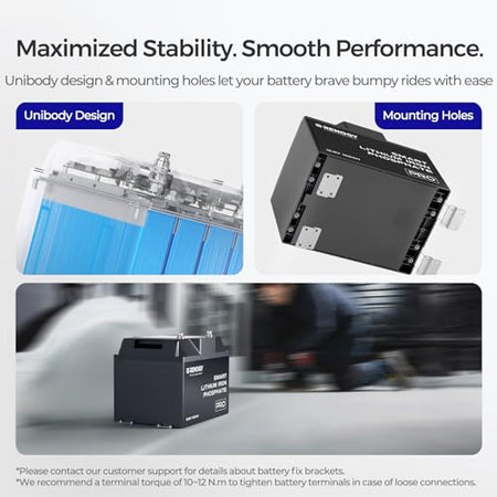 Renogy Renogy 12V 100Ah Bluetooth Self-Heating Lithium LiFePO4 Deep Cycle Battery, 5000+Deep Cycles, - Outdoor Depot
