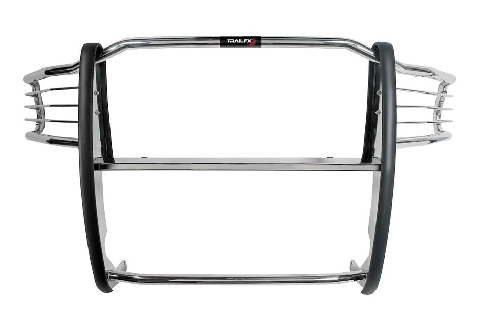Trailfx TrailFX Grille Guard for Silverado 2500 HD and 3500 HD 2020-2023 One Piece Polished Stainless Steel - Outdoor Depot