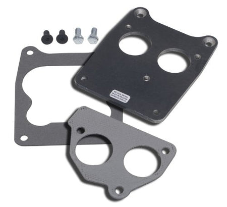 Trans-Dapt Trans-Dapt Performance Throttle Body Adapter, 1/4 in Thick, Gasket/Hardware, Steel, TBI Rear - Outdoor Depot