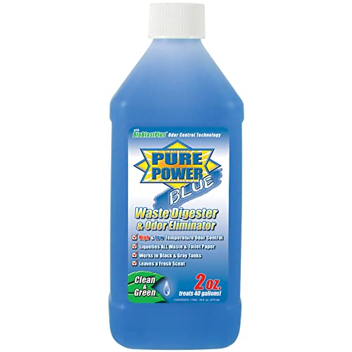 Valterra Valterra V23001 'Pure Power Blue' Waste Digester and Odor Eliminator - 16 oz. Bottle - Outdoor Depot