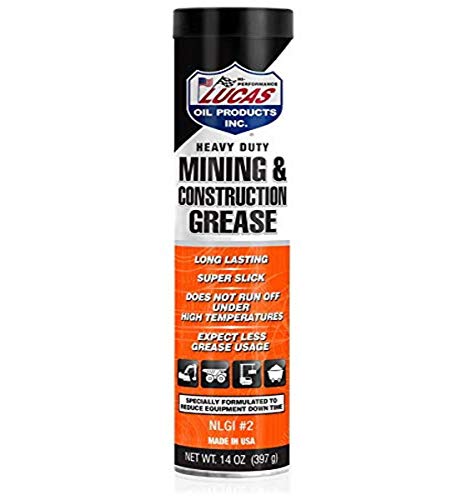 Lucas Oil Lucas Oil H/D Minng & Construction Grease/30x1/14.0 OZ Cartridge - Outdoor Depot