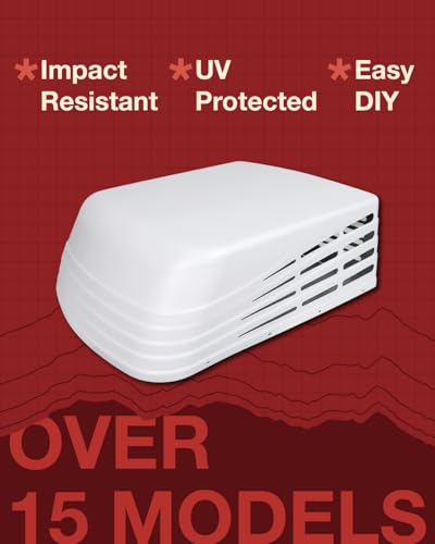ICON ICON Aftermarket A/C Shroud - fits Dometic Penguin - White - Outdoor Depot
