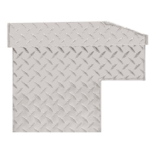 Weather Guard Weather Guard Model 174-0-04 56in Lo-Side Box, Aluminum, Clear, 4.0 cu ft - Outdoor Depot