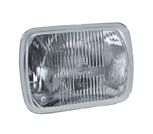 Hella HELLA 003427291 Vision Plus 190x132mm High/Low Beam 12V Halogen Conversion Headlamp (HB2), White - Outdoor Depot