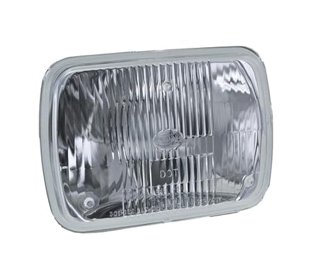 Hella HELLA 003427291 Vision Plus 190x132mm High/Low Beam 12V Halogen Conversion Headlamp (HB2), White - Outdoor Depot