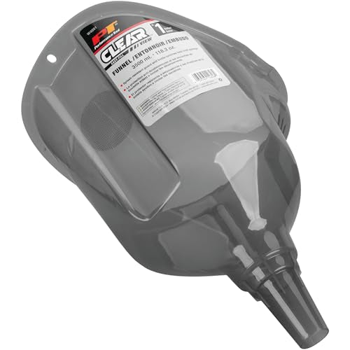 PERFORM TOOL W4051 Performance Tool  Clear View Easy-Fill Funnel, 1 Gallon Engine & Performance