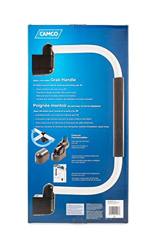 Camco Camco Fold-Away RV Grab Handle - Provides Secure Hold for Entering & Exiting - Measures 18-in, for - Outdoor Depot