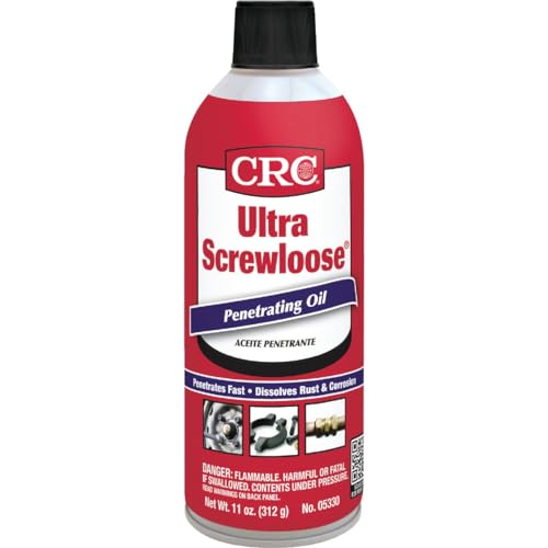 CRC CRC Ultra Screwloose Super Penetrant 05330 – 11 Wt. Oz., Penetrating Oil - Outdoor Depot