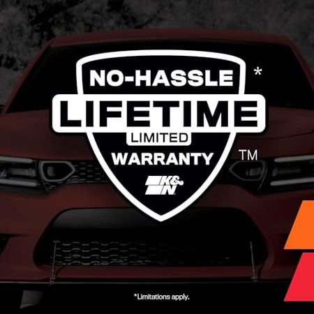 K&N K&N High-Flow Original Lifetime Engine Air Filter: Increase Power & Towing, Washable, Premium: - Outdoor Depot
