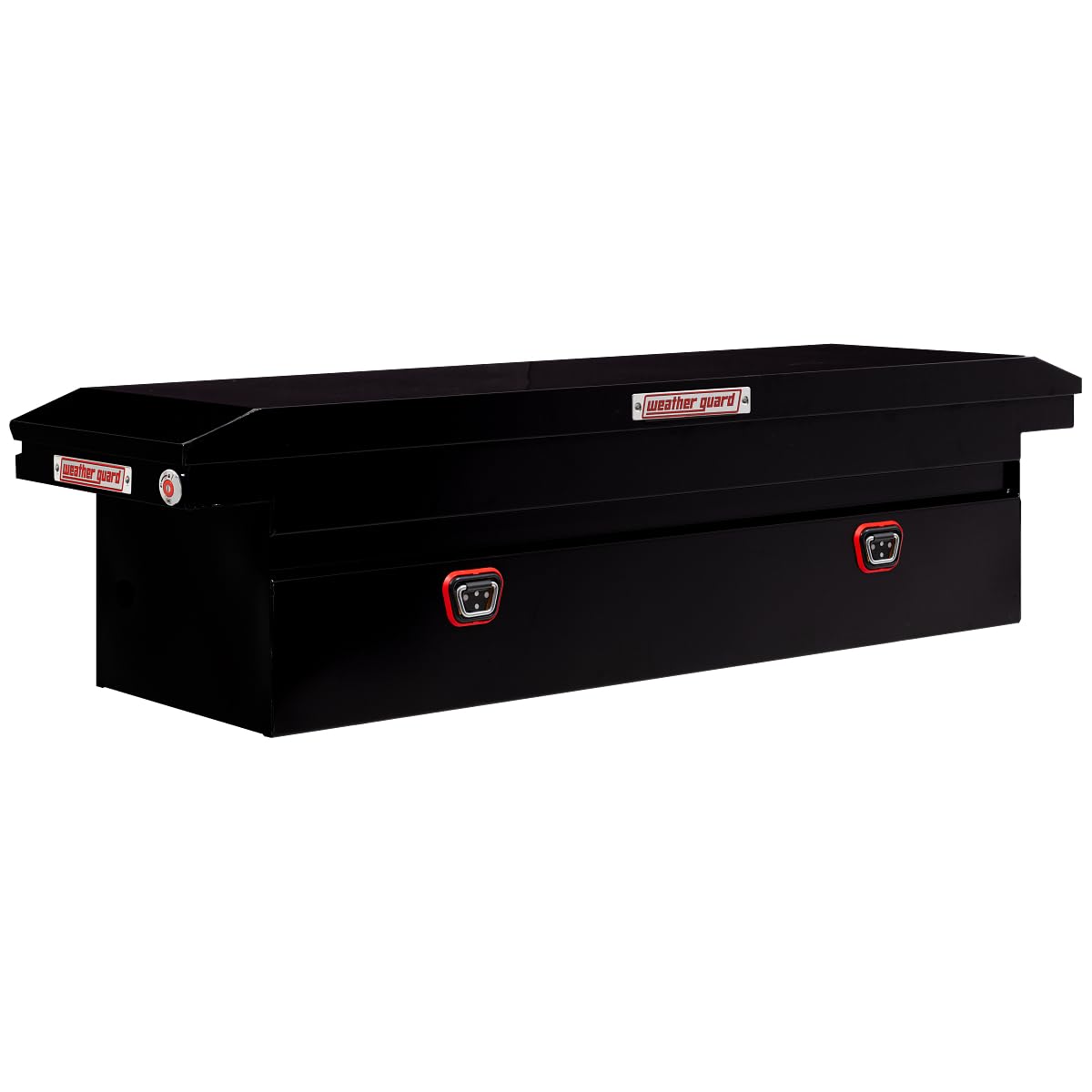 Weather Guard Weather Guard Model 120-5-04 Saddle Truck Box, Steel, for Full Size Trucks, Low Profile, Gloss - Outdoor Depot