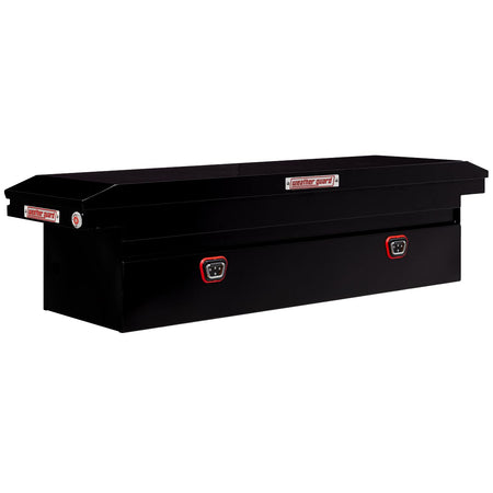 Weather Guard Weather Guard Model 120-5-04 Saddle Truck Box, Steel, for Full Size Trucks, Low Profile, Gloss - Outdoor Depot