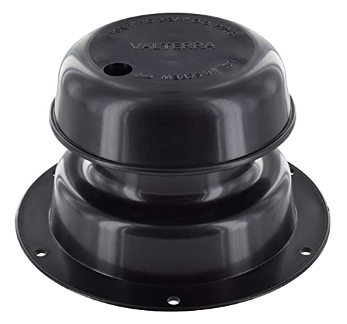 Valterra Valterra A10-3389BKVP Universal Plumbing Vent Kit with Putty & Screws - Black (Carded) - Outdoor Depot