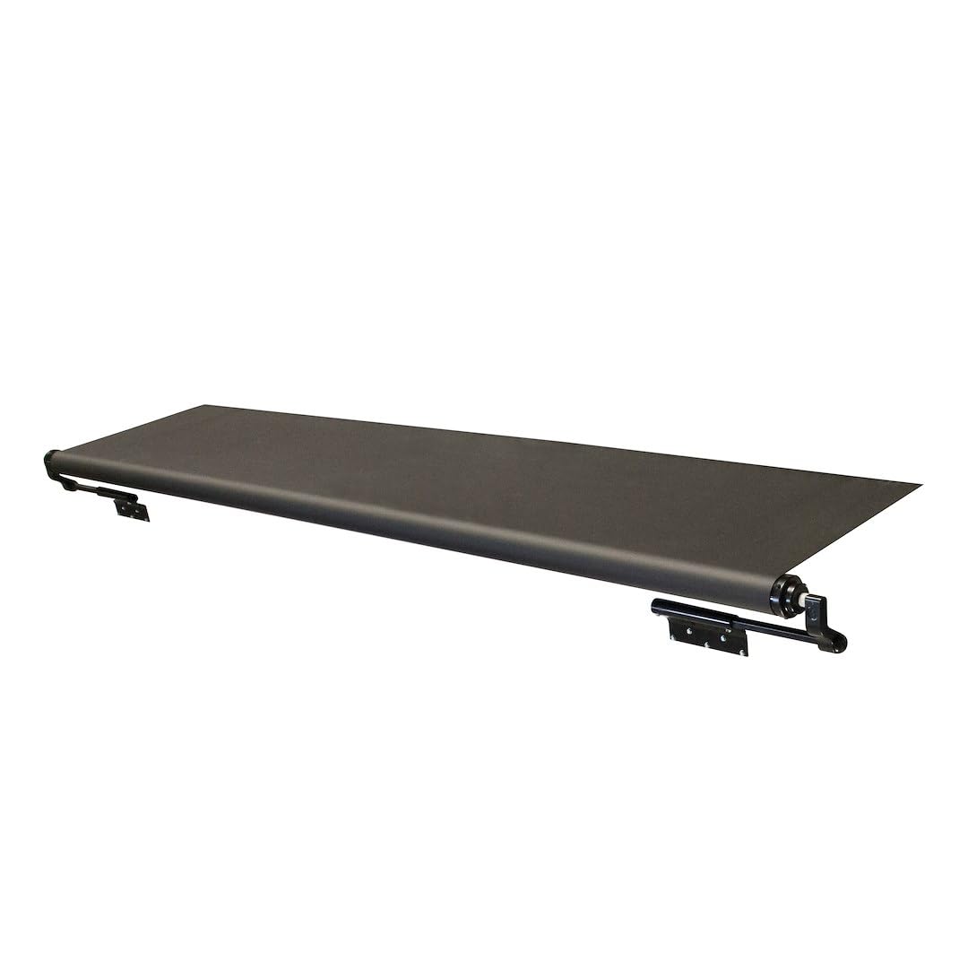 Solera Solera Black Slide Topper Awning - 11'6" (11'1" Fabric) - Outdoor Depot