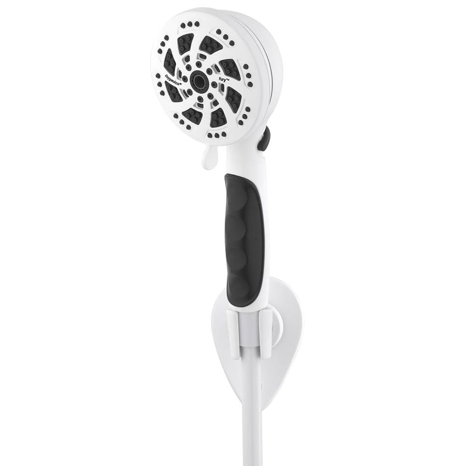 ETL Oxygenics Fury RV Handheld Shower Head Kit, White - Outdoor Depot
