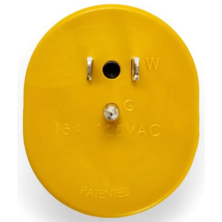 Camco Camco Heavy Duty RV Auto PowerGrip Adapter- Contoured Shape for Easy Grip and Removal, 15M/30F (15M, - Outdoor Depot