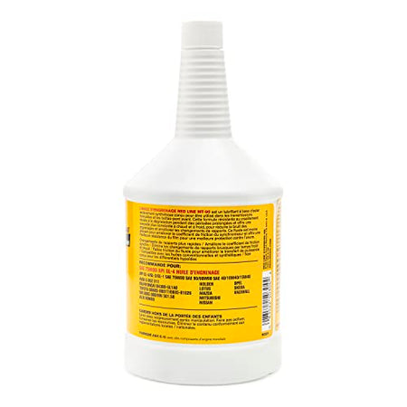 Redline Oil Red Line 50304 MT-90 75W-90 GL-4 Manual Transmission and Transaxle Lubricant (MTL)- 1 Quart - Outdoor Depot