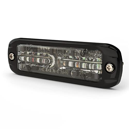 ECCO ECCO LED High-Intensity Amber White LEDs Directional 2 Bolt Mount 0.73 amps 12V 24V Waterproof Warning - Outdoor Depot