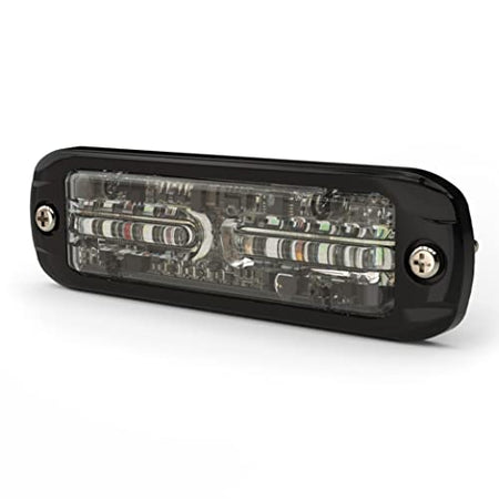 ECCO ECCO LED High-Intensity Amber White LEDs Directional 2 Bolt Mount 0.73 amps 12V 24V Waterproof Warning - Outdoor Depot