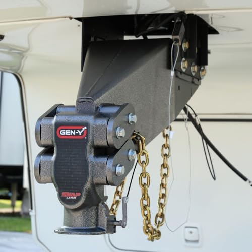 GEN-Y Hitch GEN-Y Hitch Rhino Fifth Wheel Pin Box with Gooseneck SnapLatch Coupler | 1,500-4,500 LBS Pin - Outdoor Depot