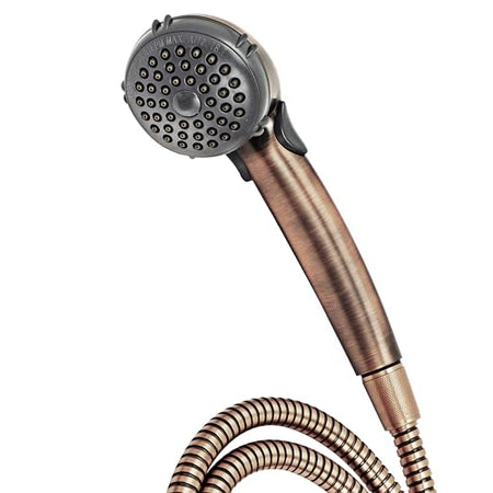 Dura Faucet Dura Faucet DF-SA400-ORB RV Hand Held Shower Wand, Water-Saving Trickle Switch (Oil Rubbed - Outdoor Depot