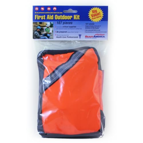 Ready America Outdoor First Aid Kit, 107 Piece, Ready America, 74002 - Outdoor Depot