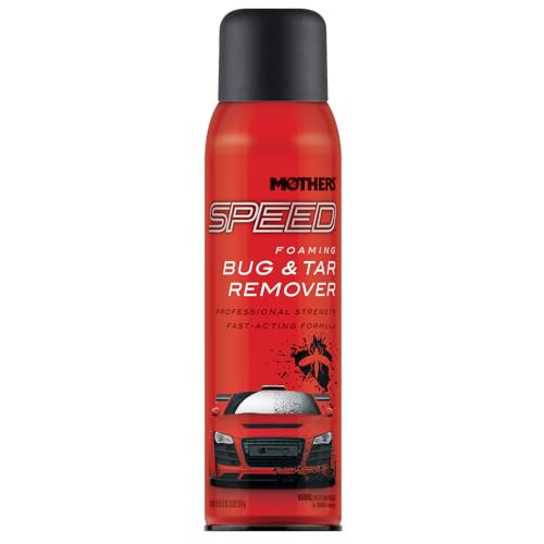 Mothers Mothers Speed Foaming Bug & Tar Remover, 18.5 oz. Aerosol — Fast-Acting, No-Drip Foam for Bug - Outdoor Depot