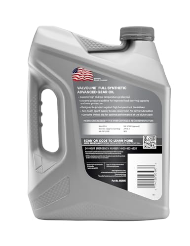 Valvoline Valvoline SynPower SAE 75W-90 Full Synthetic Gear Oil 1 GA - Outdoor Depot