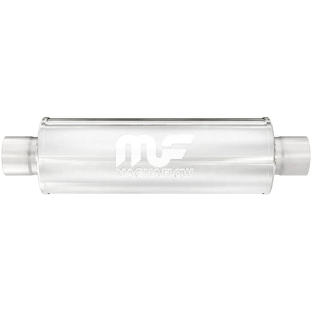 MagnaFlow Exhaust Products MagnaFlow Performance Exhaust Muffler 14419: 3"/3" Inlet/Outlet, 4x4x14" Round, - Outdoor Depot