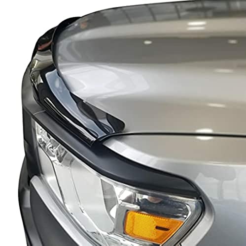 Trailfx TrailFX Bug Shield for Ram 1500 New Model 2019-2024 Smoke Acrylic Wrap-Around Low Profile Durable - Outdoor Depot