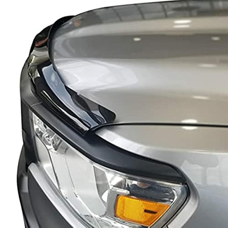 Trailfx TrailFX Bug Shield for Ram 1500 New Model 2019-2024 Smoke Acrylic Wrap-Around Low Profile Durable - Outdoor Depot