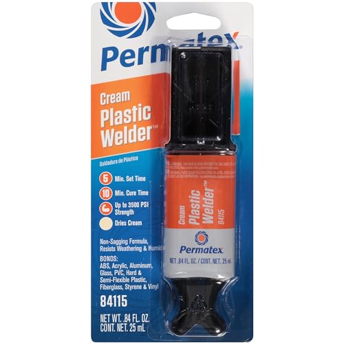 Permatex Permatex 84115 5-minute Plastic Weld Adhesive, 0.84 oz.,Black - Outdoor Depot