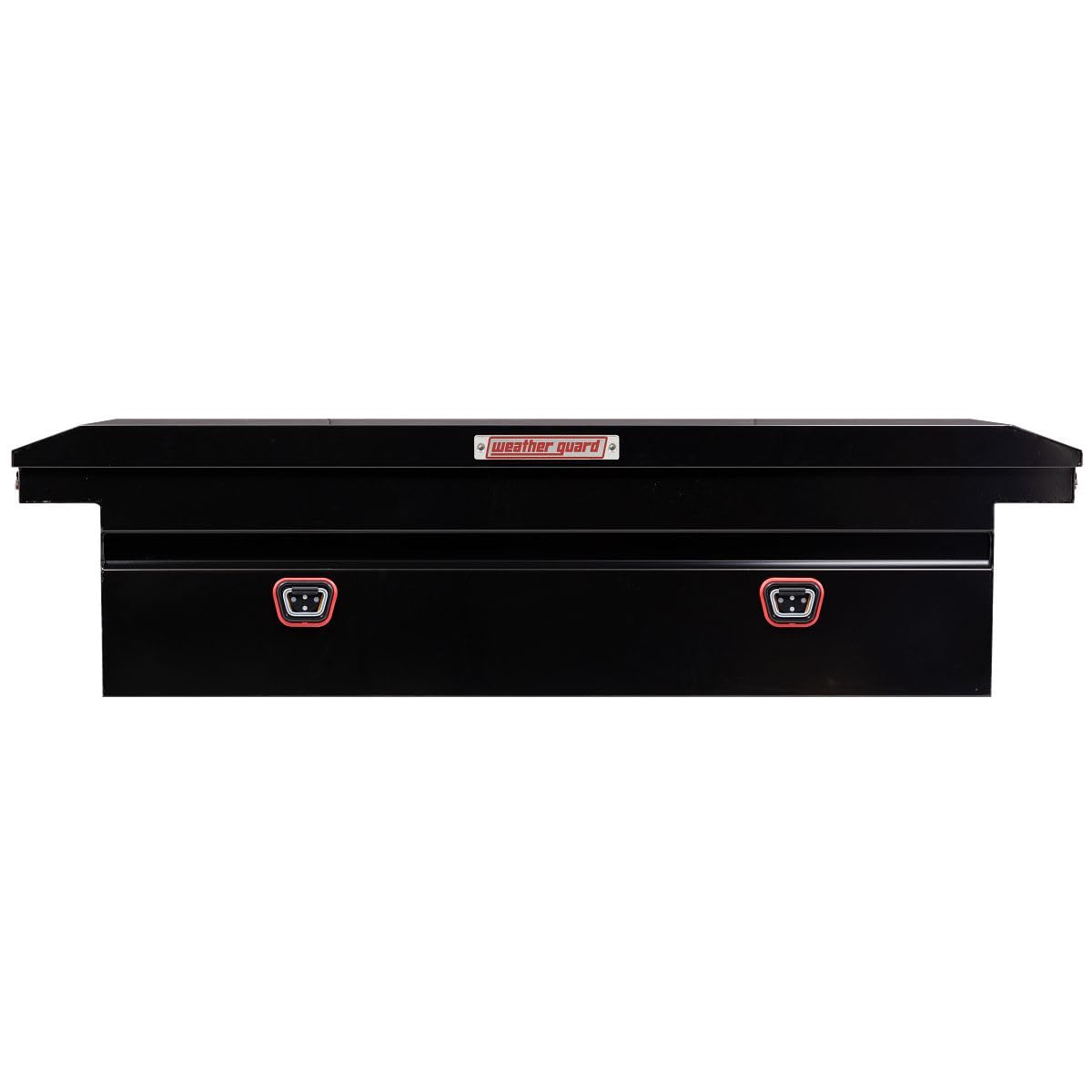 Weather Guard Weather Guard Model 120-5-04 Saddle Truck Box, Steel, for Full Size Trucks, Low Profile, Gloss - Outdoor Depot